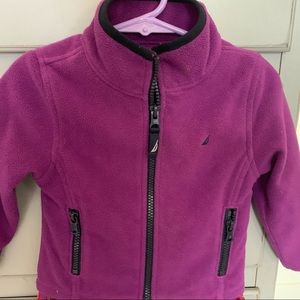 Nautica 2T fleece jacket EUC